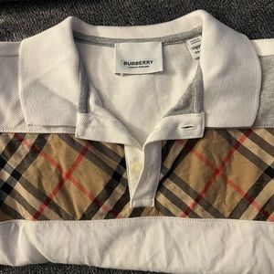 Boys Burberry polo